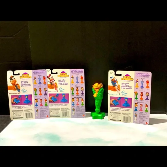 DISNEY VTG 90s LION KING, MICKEY, MINNIE & DONALD DUCK SOUND SCRIBBLERS WORKING - Picture 8 of 9